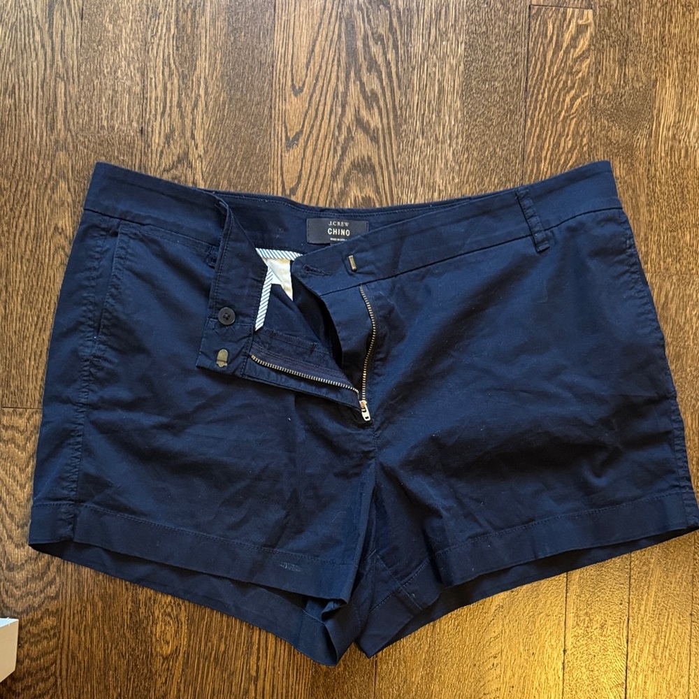 J. Crew Women's Navy Cargo Shorts